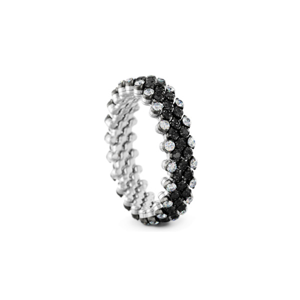 Serafino Consoli Brevetto Multi-Size Ring (Ref: RMS 5F2 WBG WD BD)