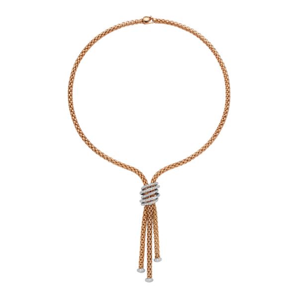 FOPE Solo Halskette mit Diamanten (Ref: 65106CX_PB_R_RRR_043)