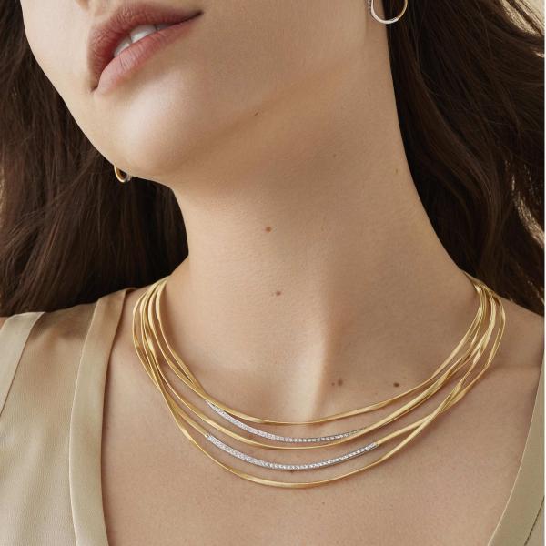 Marco Bicego Marrakech Halskette (Ref: CG852_B_YW_M5)