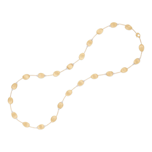 Marco Bicego Lunaria Diamonds Halskette (Ref: CB2157 B YW)