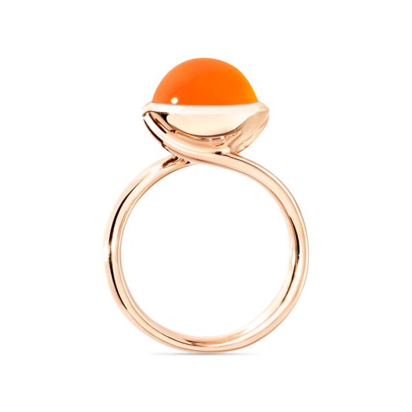 Tamara Comolli BOUTON Ring large Karneol (Ref: R-BOU-l-Carn-rg)