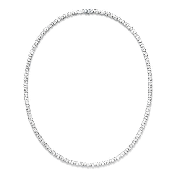 Tamara Comolli SIGNATURE Halskette Rivière (Ref: N-SIG-R-Cl-wg)