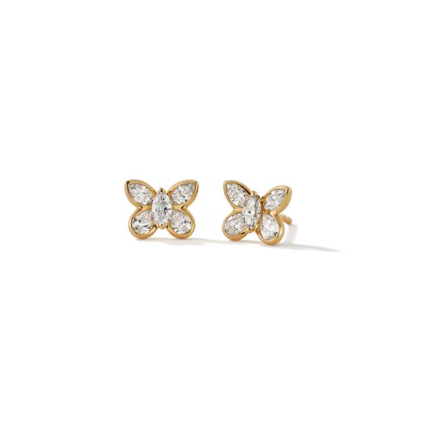 H. D. Krieger Butterfly Ohrstecker (Ref: 411.2379.02.8)