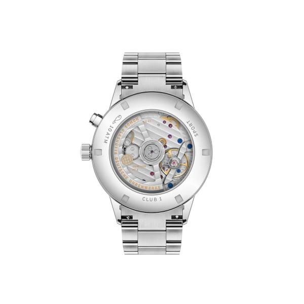 NOMOS Glashütte Club Sport Neomatik Weltzeit silber (Ref: 791)