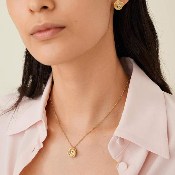 Marco Bicego Jaipur Link Halskette (Ref: CB2753 B YW)
