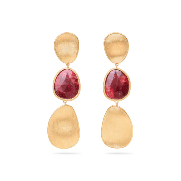 Marco Bicego Lunaria Color Ohrringe (Ref: OB1466 TUL01 Y)