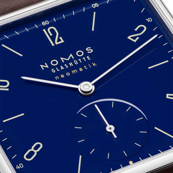 NOMOS Glashütte Tetra Neomatik Blue – 175 Years Watchmaking Glashütte (Ref: 421.S3)