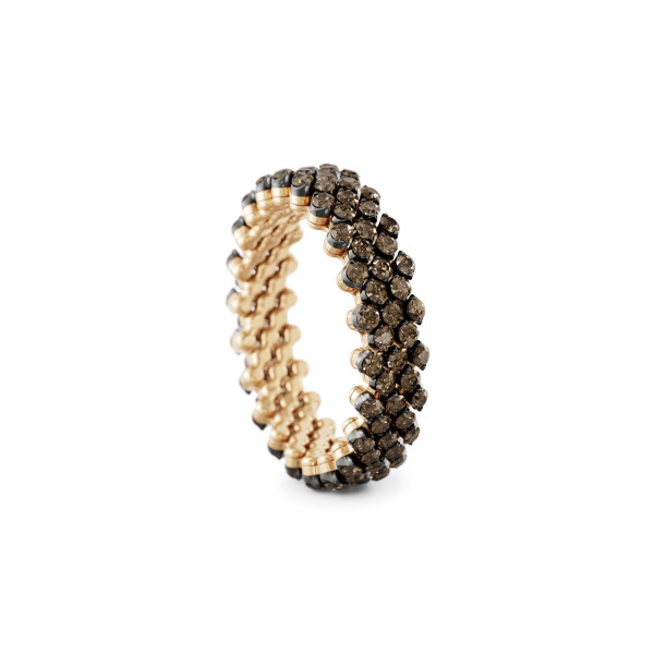 Serafino Consoli Brevetto Multi-Size Ring (Ref: RMS 5F2 RBG BRD)