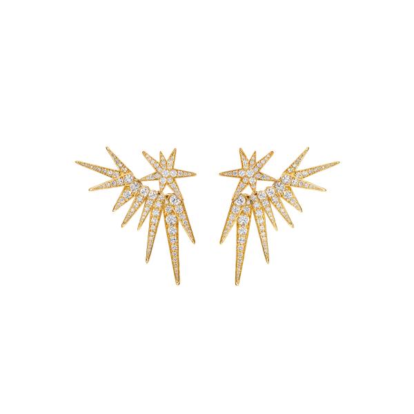 Ole Lynggaard Copenhagen Funky Stars Ohrstecker Small (Ref: A3097-402)