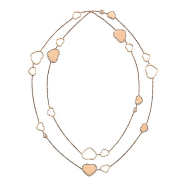 Chopard Happy Hearts Golden Hearts Halskette (Ref: 81A007-5921)