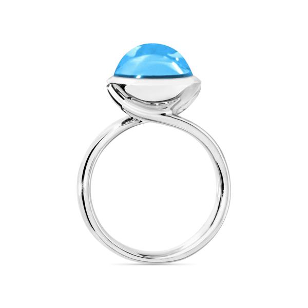 Tamara Comolli BOUTON Ring large Swiss Topas (Ref: R-BOU-l-ToSw-wg)