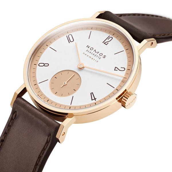 NOMOS Glashütte Tangente Roségold Neomatik - 175 Years Watchmaking Glashütte (Ref: 160.S1)