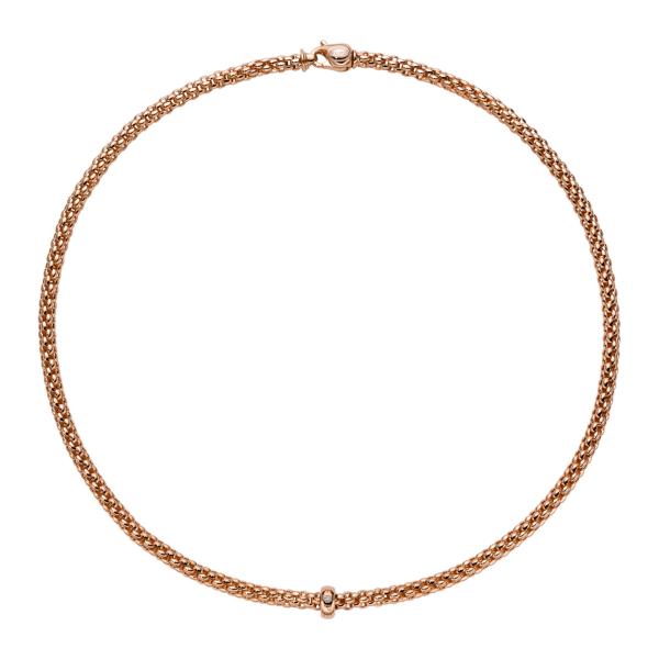 FOPE Solo Halskette mit weißem Diamanten (Ref: 62306CX_BB_R_XRX_043)