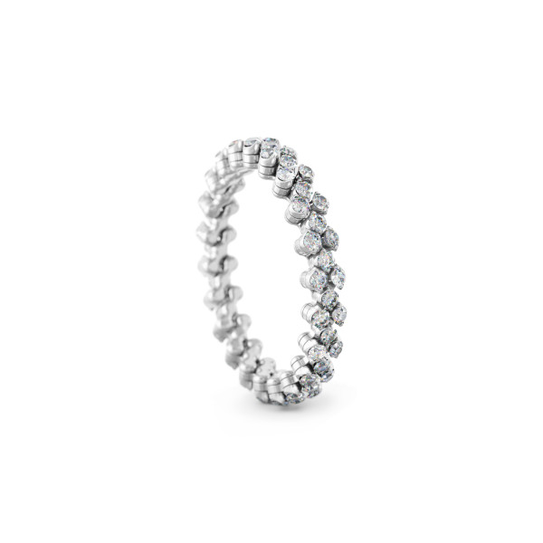 Serafino Consoli Brevetto Multi-Size Ring (Ref: RMS 3F2 WG WD)