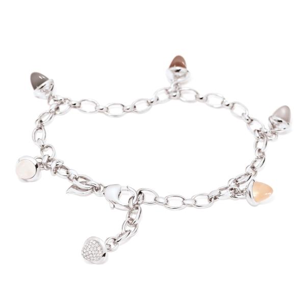 Tamara Comolli MIKADO Charm Armband (Ref: B-MC-Ch-Cas-p-wg)