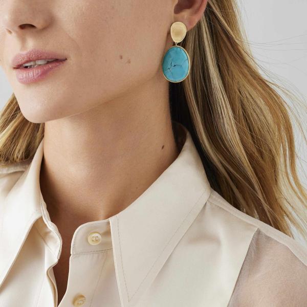 Marco Bicego Lunaria Color Ohrringe (Ref: OB1404 TUM01 Y)
