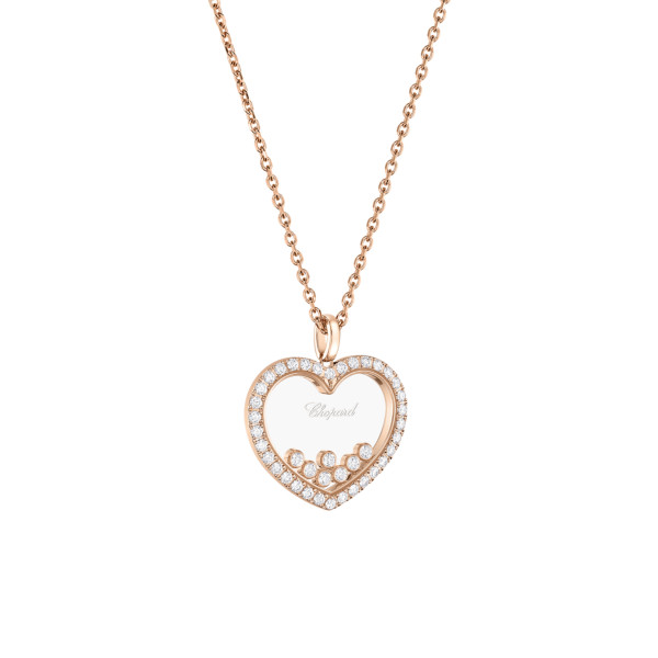 Chopard Happy Diamonds Icons Anhänger mit Halskette (Ref: 79A194-5201)