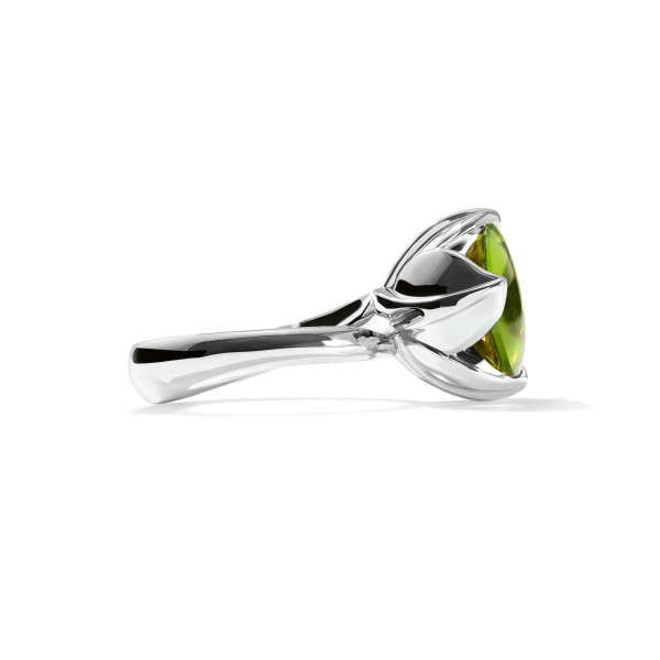 Tamara Comolli TULIP Ring Large mit Peridot (Ref: R-TUL-l-Per-wg)