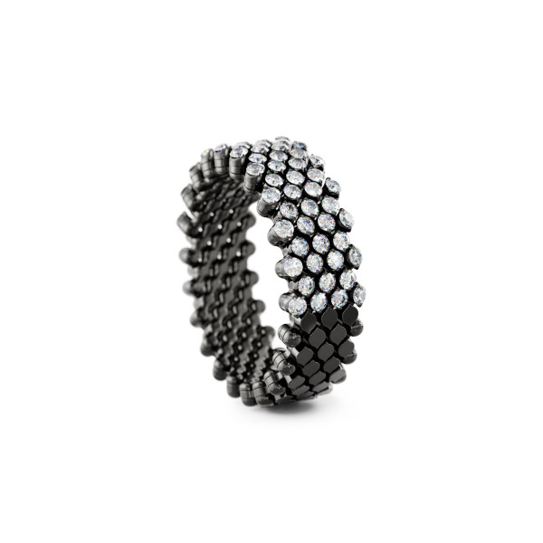 Serafino Consoli Brevetto Multi-Size Ring (Ref: RMS 7H2 BG WD)