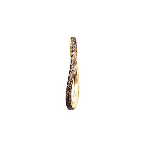 Ole Lynggaard Copenhagen Love Band Ring Curved (Ref: A2595-410)