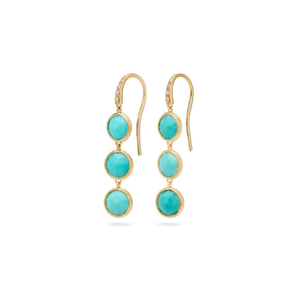 Marco Bicego Jaipur Color Ohrhänger (Ref: OB1965-AB TU01 Y)