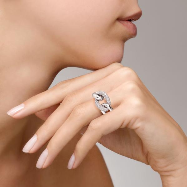 Pomellato Catene Ring (Ref: PAC1011O2WHRDB000)
