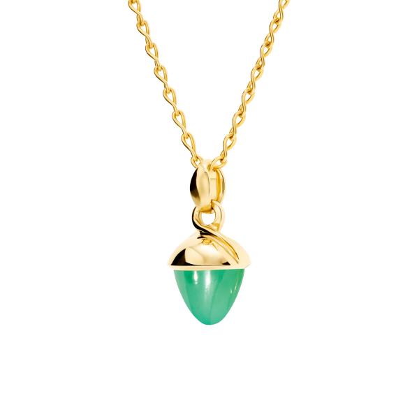 Tamara Comolli MIKADO Bouquet Anhänger Chrysoprase (Ref: P-MB-Chry-yg)