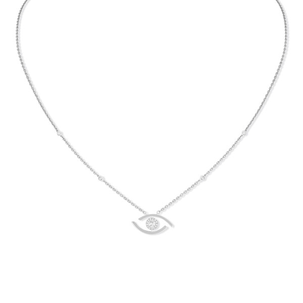 Messika Lucky Eye Halskette (Ref: 07524-WG)