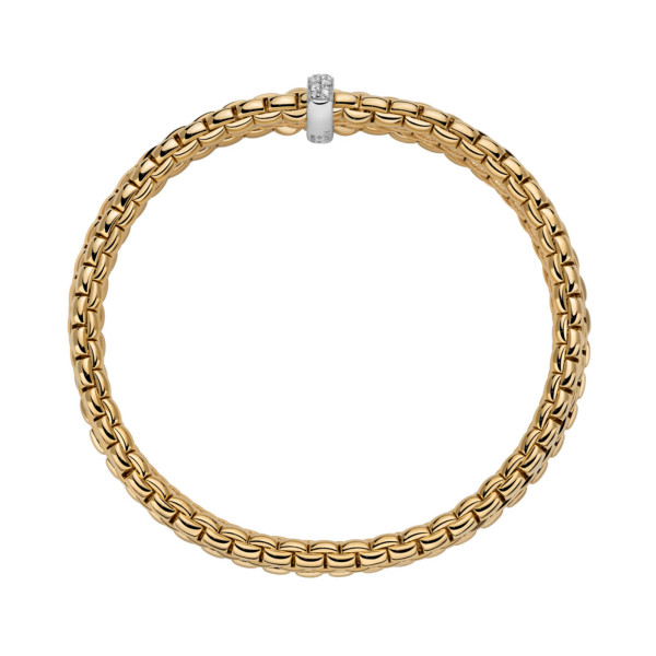 FOPE Eka Flex'it Armband mit Diamantpavé (Ref: 75601BX_BB_G_XBX_0XS)