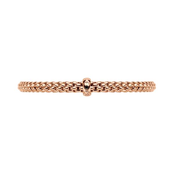 FOPE Solo Flex'it Armband mit schwarzen Brillanten (Ref: 01M06BX_BN_R_XRX_00S)