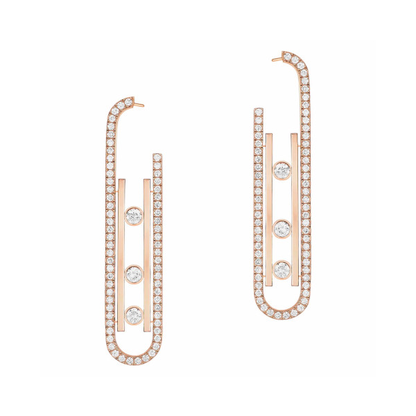 Messika Move 10th Ohrringe KM (Ref: 10811-PG)