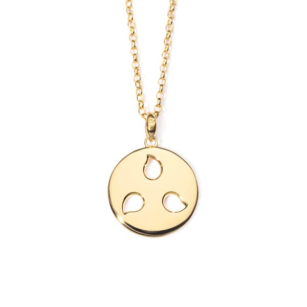 Tamara Comolli SAND DOLLAR Anhänger medium (Ref: P-SD-m-yg)