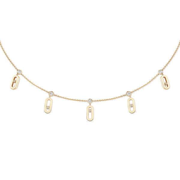 Messika Move Uno Choker mit Quaste (Ref: 14588-YG)