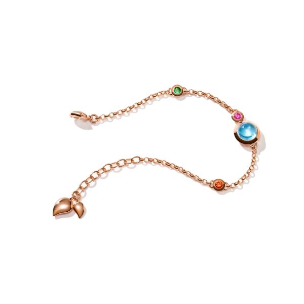 Tamara Comolli BOUTON Armband Mini Chain 'Candy' small/medium (Ref: B-BOU-c-Can-sm-rg)