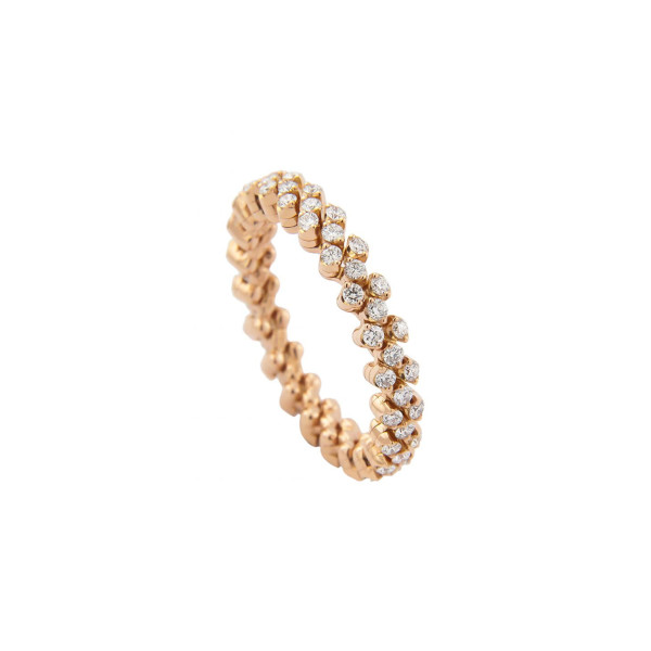 Serafino Consoli Brevetto Multi-Size Ring (Ref: RMS 3F2 RG WD)