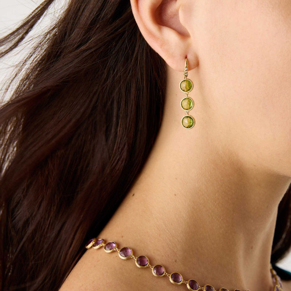 Marco Bicego Jaipur Color Ohrhänger (Ref: OB1965-AB PR01 Y)