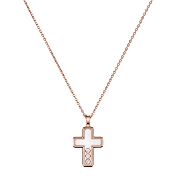 Chopard Happy Diamonds Cross Anhänger (Ref: 79A409-5001)