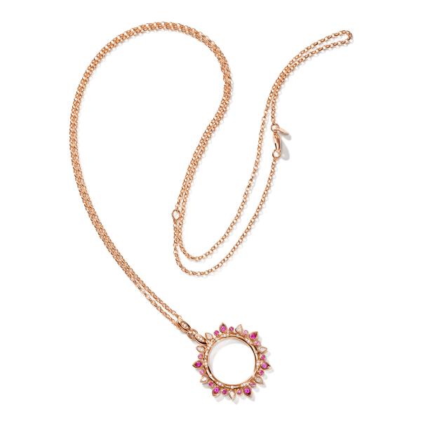 Tamara Comolli GYPSY Anhänger Sun 'Blush' large (Ref: P-Gyp-Blu-l-rg)