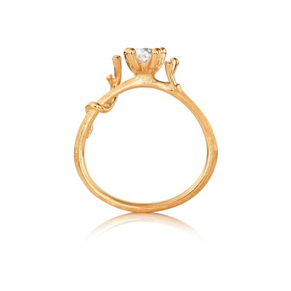 Ole Lynggaard Copenhagen Nature Solitaire Ring (Ref: A2788-426)
