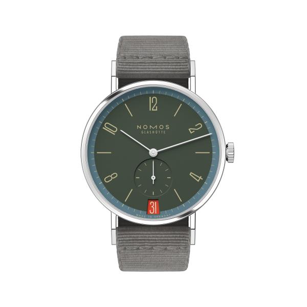 NOMOS Glashütte Tangente 38 Datum Lakritze  (Ref: 179.S18)