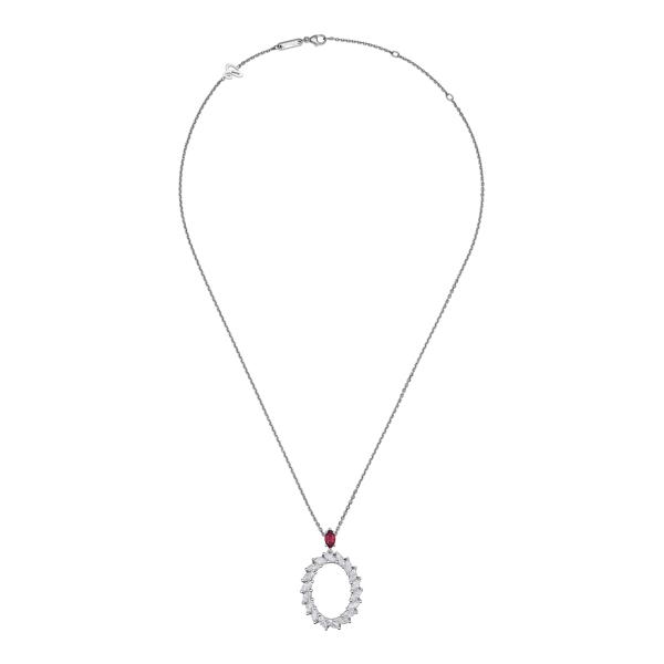 Chopard L'Heure du Diamant Marquise Anhänger mit Halskette (Ref: 79A061-1301)