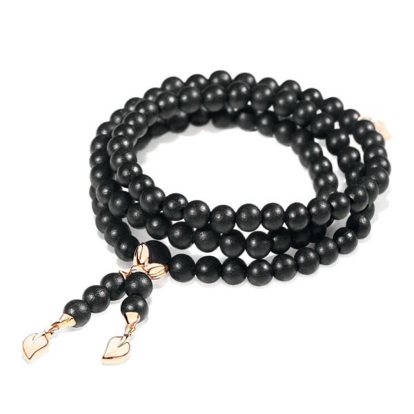 Tamara Comolli INDIA Armband medium Ebenholz (Ref: B-IND-EW-m-rg)