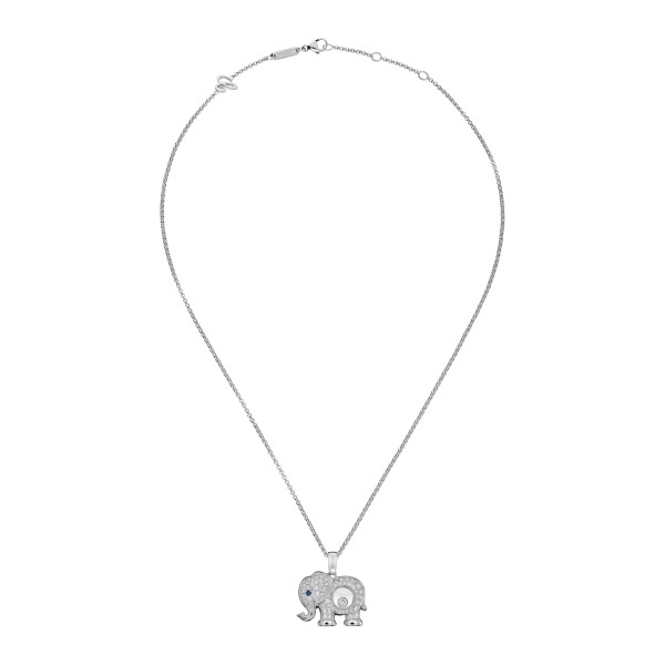 Chopard Happy Diamonds Elefant Anhänger mit Halskette (Ref: 79A189-1201)
