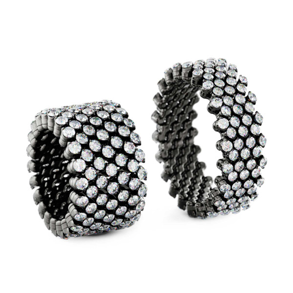 Serafino Consoli Brevetto Multi-Size Ring (Ref: RMS 7F2 BG WD)