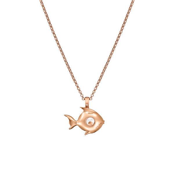 Chopard Happy Diamonds Fish Anhänger mit Halskette (Ref: 79A205-5001)