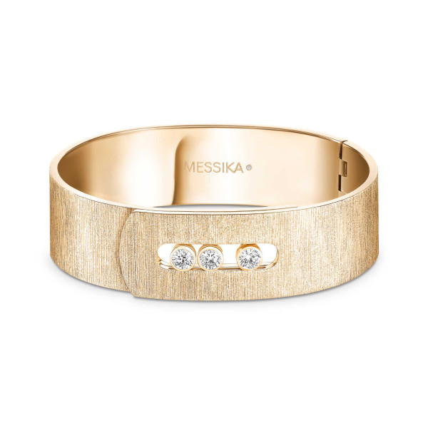 Messika Move Noa Ciselé GM Armreif (Ref: 14514-YG)