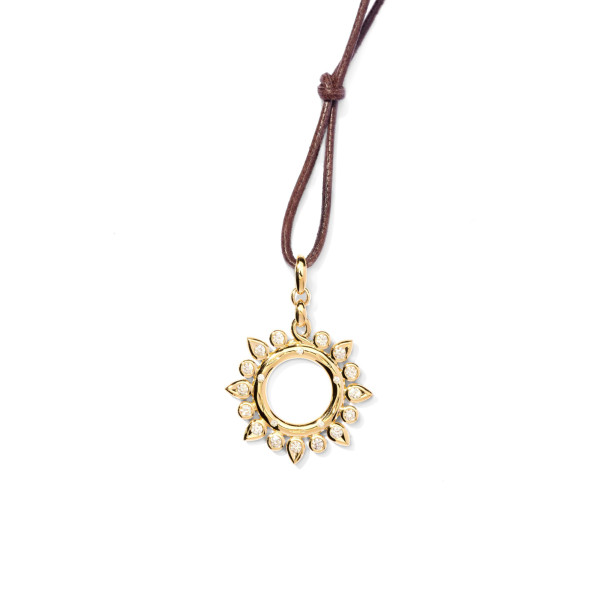 Tamara Comolli SIGNATURE Anhänger Sun Classic Small (Ref: P-SIG-Sun-s-Cl-yg)