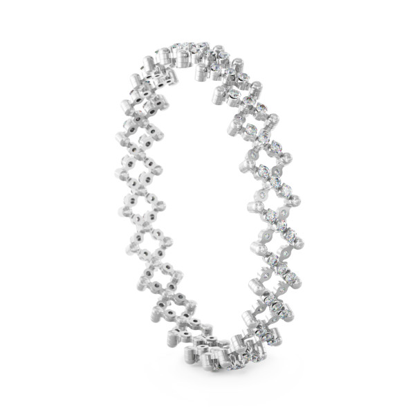 Serafino Consoli Serafino Multi-Size Ring und Armreif (Ref: S.RB 5MI4 WG WD)