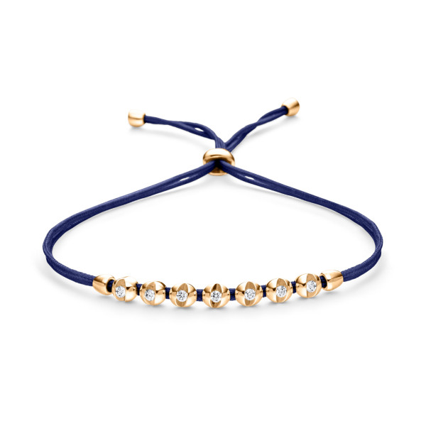 Schaffrath COLORTAIRE Armband (Ref: CTR72_B_0015_BR_2_05_NAVY_YW)