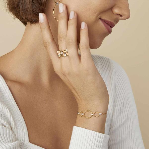 Marco Bicego Marrakech Onde Ring (Ref: AG340_B_YW_M5)